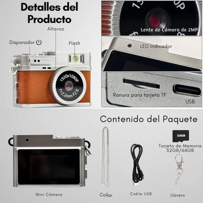 Mini Camara Retro